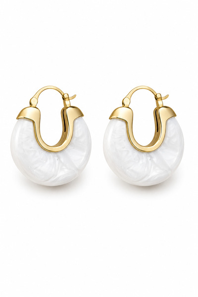 Jack Ferrero Summer new women's steel earrings