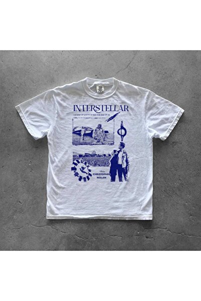 Grafftee Clothing Interstellar Printed Unisex Oversize T-Shirt