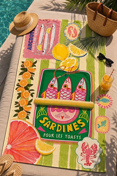 Evdek Beach & Bath Towel 6Esd5