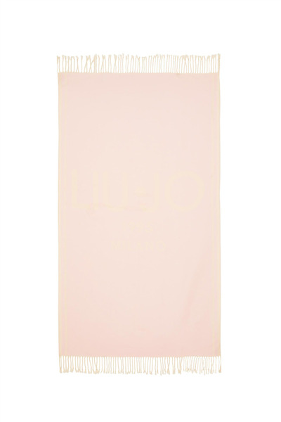 liu.jo Liu Jo Telo Jacquard C/Peneri Kadın Havlu Pembe