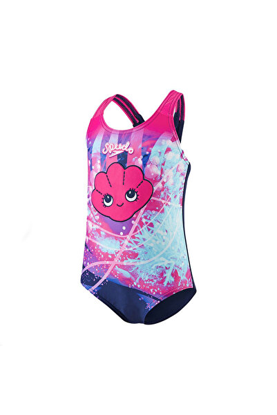 SPEEDO Tropic Patchworld Essential Applique Baby One-Piece Swimsuit 2