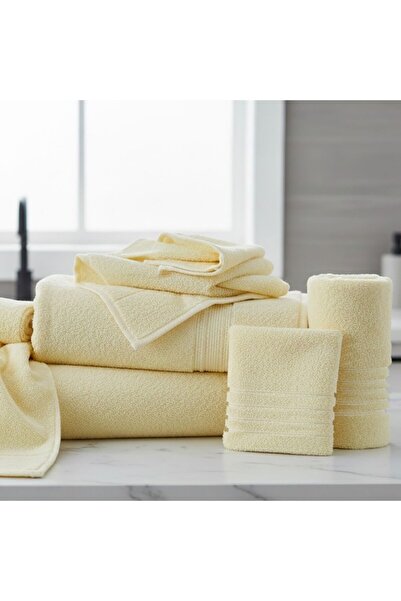 Pucioasa Prosop galben bumbac 100%, 600gr/m2, 70x140cm