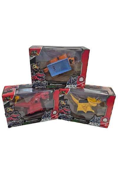 Kids Dream Works Dinotrux Ty Rux Tail Smash Küçük Oyuncak Figürleri (1 Adet)