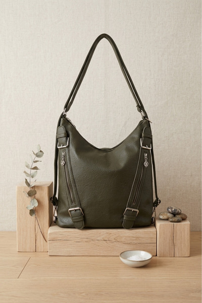 PASSTELL Women's Trend Model 3-Function Soft Back and Shoulder Strap Handbag