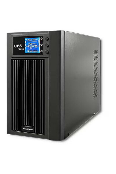 Qoltec Sursa UPS 3KVA, LCD