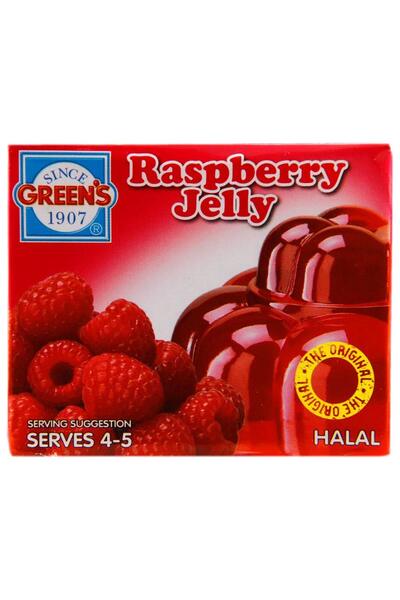 Green's Greens Raspberry Jelly 80g X 12 X 6