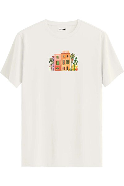 Colermi Mediterranean House Printed T-Shirt