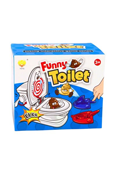 LeanToys Joc interactiv și distractiv, Funny toilet, 30713