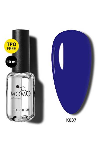 MOMO professional Kalıcı Oje K037,Saks Mavi, 10 ml