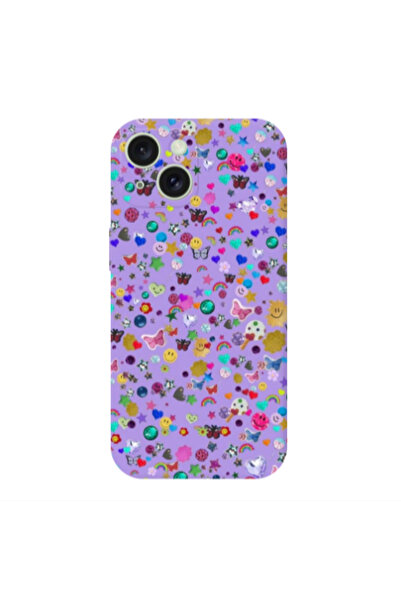 Other Apple iPhone 15 Plus Stars and Rainbow Transparent Silicone TPU Θήκη