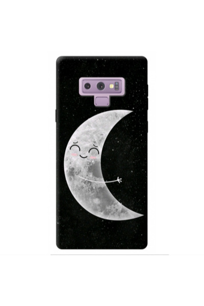 Other Samsung Note 9 Half Moon Transparent Silicone TPU Θήκη