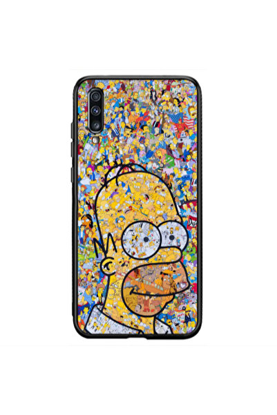 Other Samsung A70 Simpsons Black Glossy Θήκη