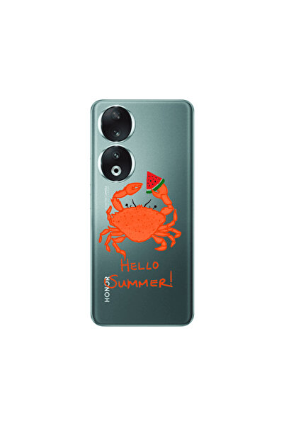 Other Honor 90 5G Hello Summer! Transparent Silicone TPU Θήκη