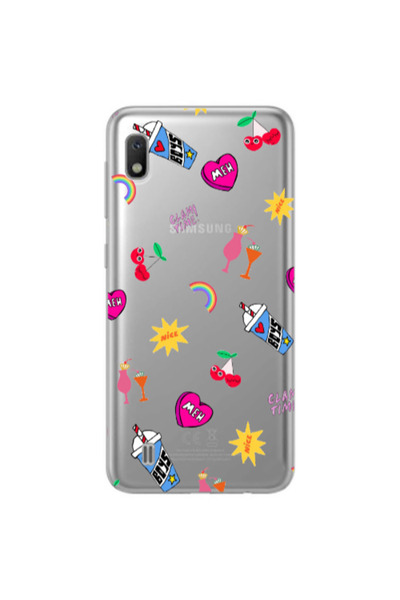 Other Samsung A10 glam time Transparent Silicone TPU Θήκη