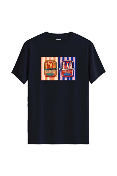Colermi Retro Sardine Can Design T-Shirt