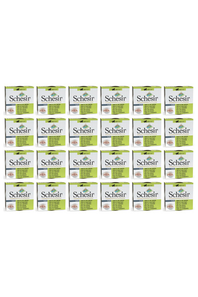 Schesir Oceanic Hrană umedă pentru pisici cu Ton și Mahimahi 24x85g