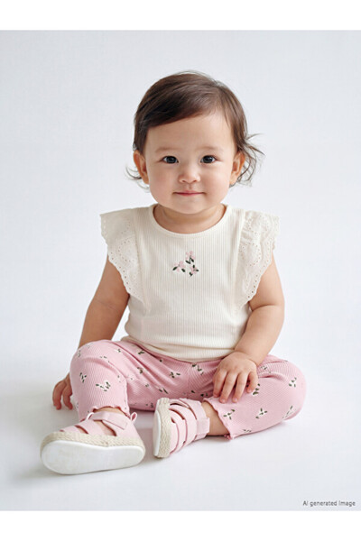LC Waikiki Floral Embroidered Baby Girl Tights Set for Style Enthusiasts from...