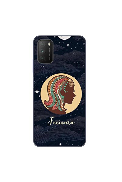OEM Case compatible with Xiaomi Poco M3 Silicone Gel Tpu Pattern Horoscope Virgo