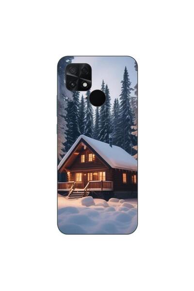 OEM Husa compatibila cu Xiaomi Poco C40 Silicon Gel Tpu Model Peisaj Iarna Ca...