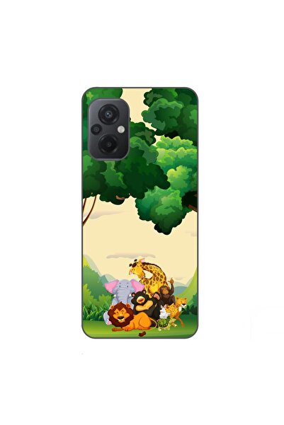 OEM Case compatible with Xiaomi Poco M5 Silicone Gel Tpu Jungle Animal Pattern