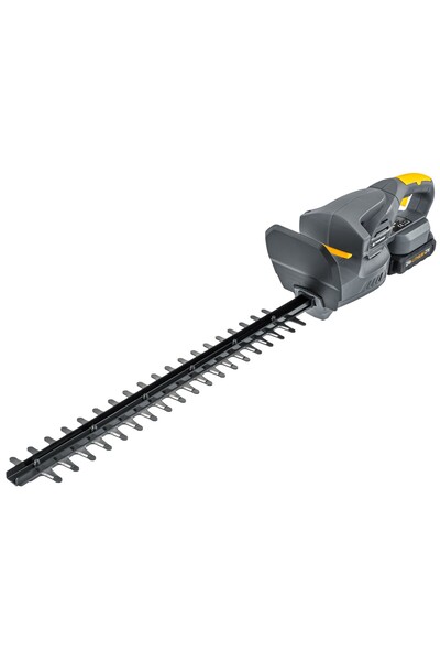 Powermat Foarfecă electrică fără fir, 21 V, 2×2 Ah, lamă de 450 mm, PM‑NA‑2AHM
