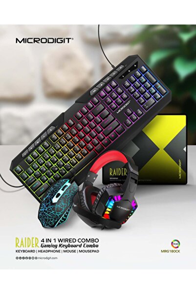 Microdigit RAIDER 4-in-1 Gaming Combo