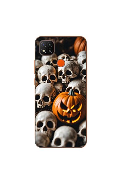 OEM Husa compatibila cu Xiaomi Redmi 9C, 9C NFC Silicon Tpu Model Halloween P...