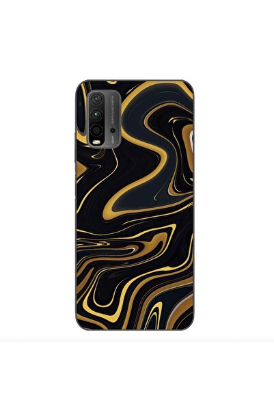 OEM Case compatible with Xiaomi Redmi 9T Silicone Gel Tpu Pattern Acrylic Glow