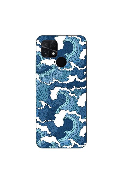 OEM Case compatible with Xiaomi Poco C40 Silicone Gel Tpu Crazy Waves Pattern