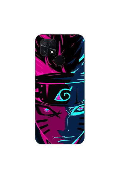OEM Case compatible with Xiaomi Poco C40 Silicone Gel Tpu Pattern Naruto Purp...