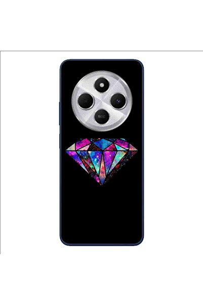 OEM Husa compatibila cu Xiaomi Redmi 14C Silicon Gel Tpu Model Diamond Black