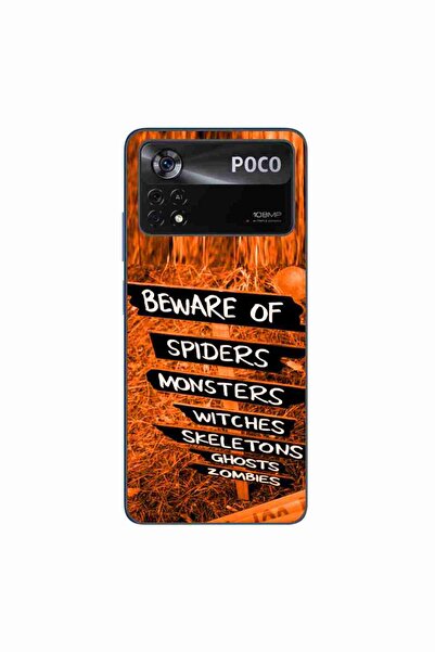 OEM Case compatible with Xiaomi Poco X4 Pro Silicone Gel Tpu Pattern Hallowee...