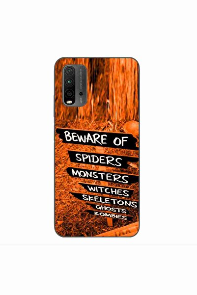 OEM Case compatible with Xiaomi Redmi 9T Silicone Gel Tpu Pattern Halloween B...