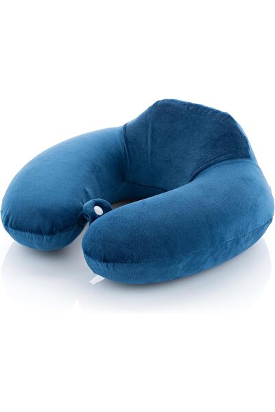 BEDZZZZ Travel Comfort Set: Neck Pillow, Back Support, Eye Mask for Deep Slee...