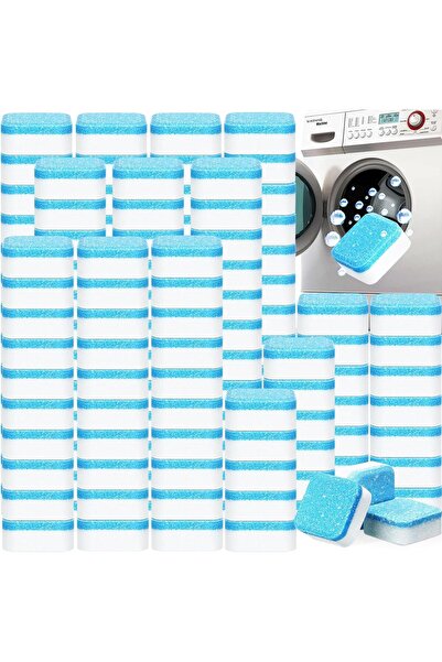 Arabest 100-Piece Washing Machine Cleaner Tablets, High Solubility for Deep C...