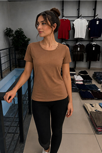 QYA Clothing OSNOVNA MAJICA ŠIROKOG KROJA OD 100% PAMUKA