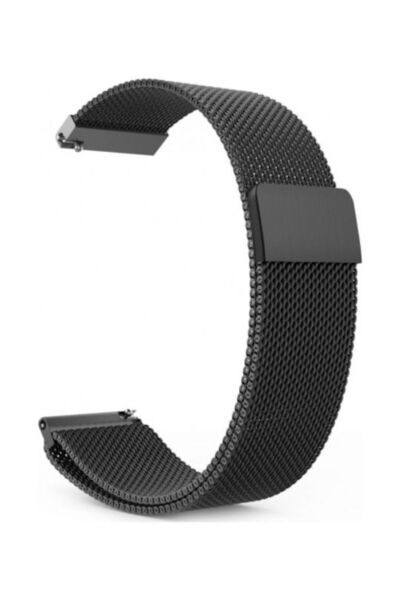 OEM Λουράκι Ανοξείδωτο Ατσάλι Μαύρο (Amazfit GTR 47mm)