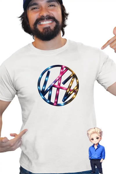 OEM Stray Kids Vibe K-pop Εμπορεύματα Ανδρικό T-shirt