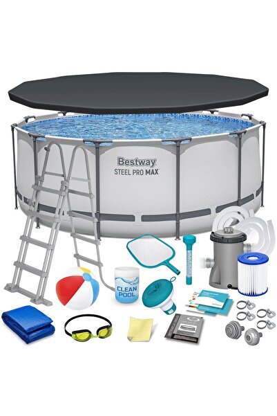 BESTWAY Piscină de grădină cu cadru 366 x 122 cm 18-în-1 56420
