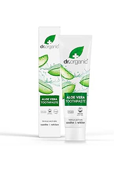 dr.organic ألوي فيرا تريبل أكشن تي/بي 100 مل:0662