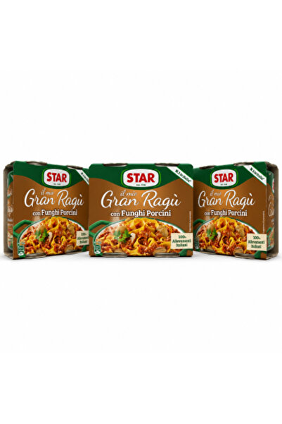 Star Set 3 x Il Mio Gran Ragù con Funghi Porcini, sos ragù cu ciuperci porcin...