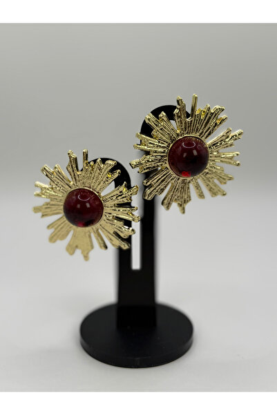 mize Flower Steel Earrings