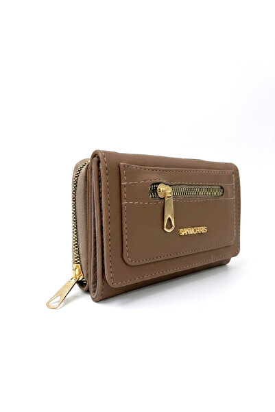 Sanmorris Modern Design Zippered Women's Wallet