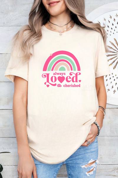 Sarah's Boutique Women's T-shirt – 100% cotton – Always Loved
