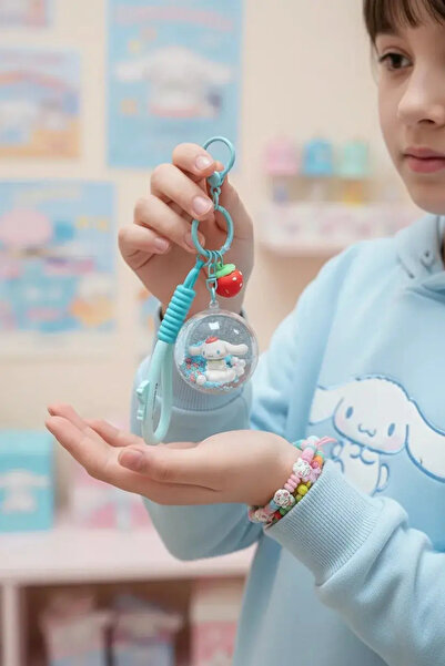 Miniso سلسلة مفاتيح مرخصة من سانريو بتصميم الفراولة - تصميم أنيق مع شخصيات كو...
