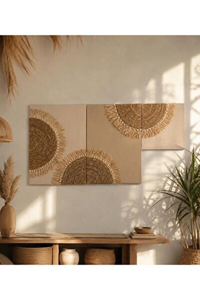 Sonmin Bohem tablo 3 adet [35×50-35×50-20×20] boyutlarında