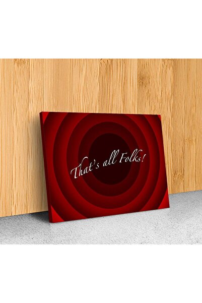 Signtouch Advertising Alayra Looney Tunes Canvas Print Stretched On Wooden Fr...