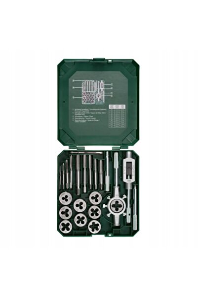 PARKSIDE Set de 21 de scule pentru filetare, Parkside, oțel, dimensiuni 18.1x...