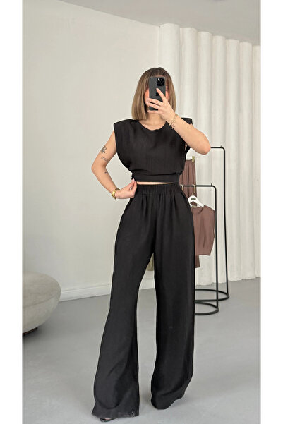 nona butik Senna Padded Set - Black