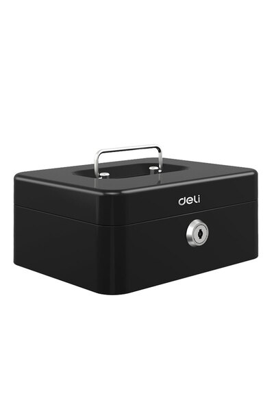 Deli Cutie metalică pentru valori 9 x 20 x 16 cm
